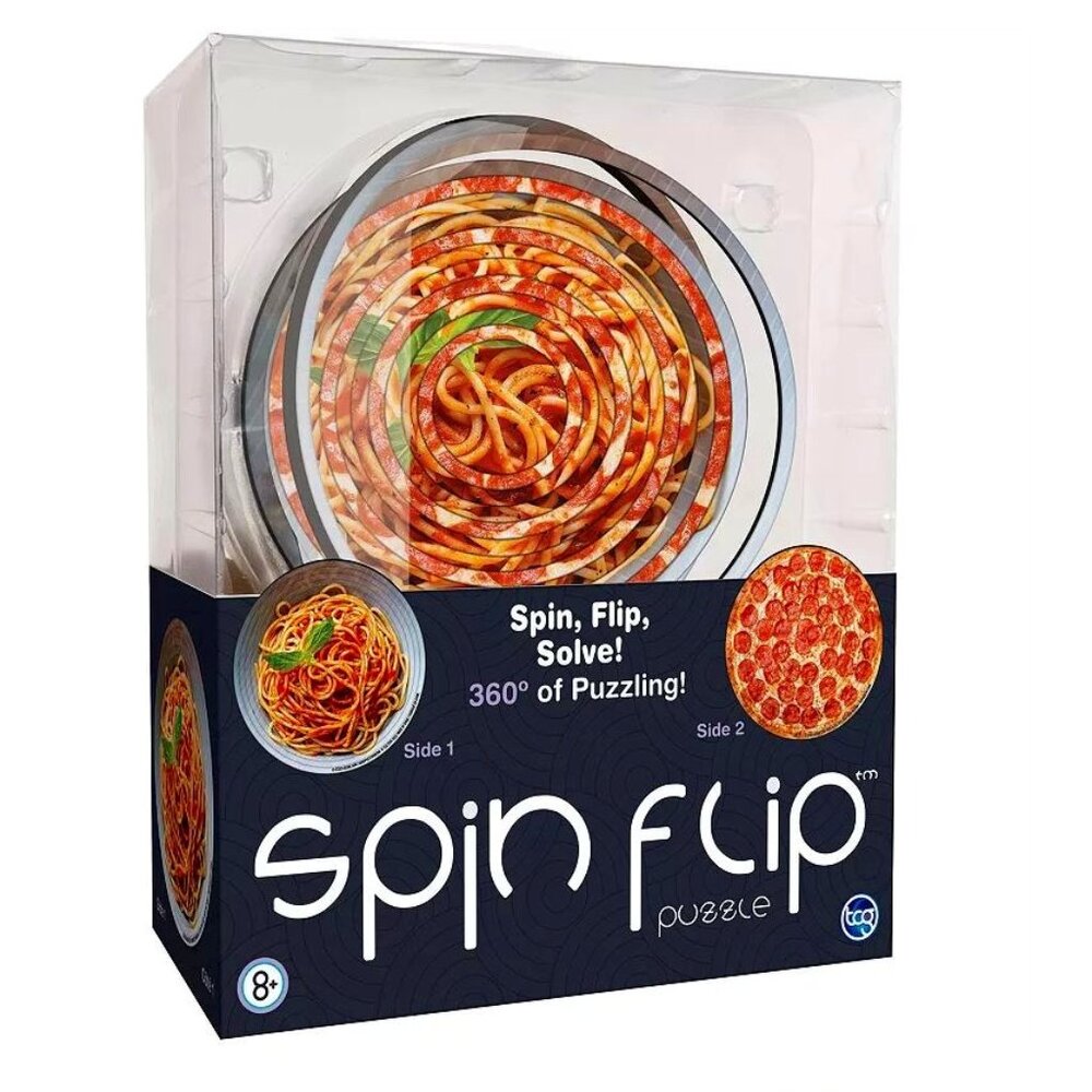 NWT Spin Flip Puzzle Mama Mia 2L - 14 Rings 2-In-1 Double-Sided Puzzle